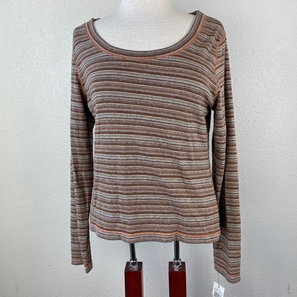NWT Rafaella Long Sleeve Top Size M